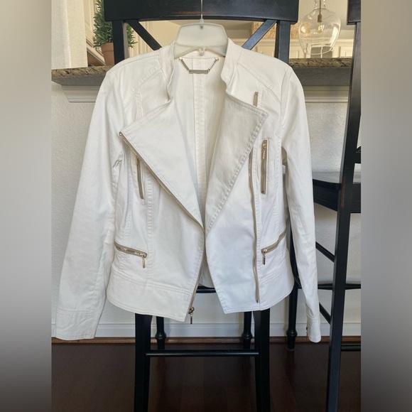 White House Black Market White Jacket - Picture 2 of 3